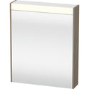 Duravit BR7101L35356000 Brioso Mirror Cabinet with Lighting Oak Terra