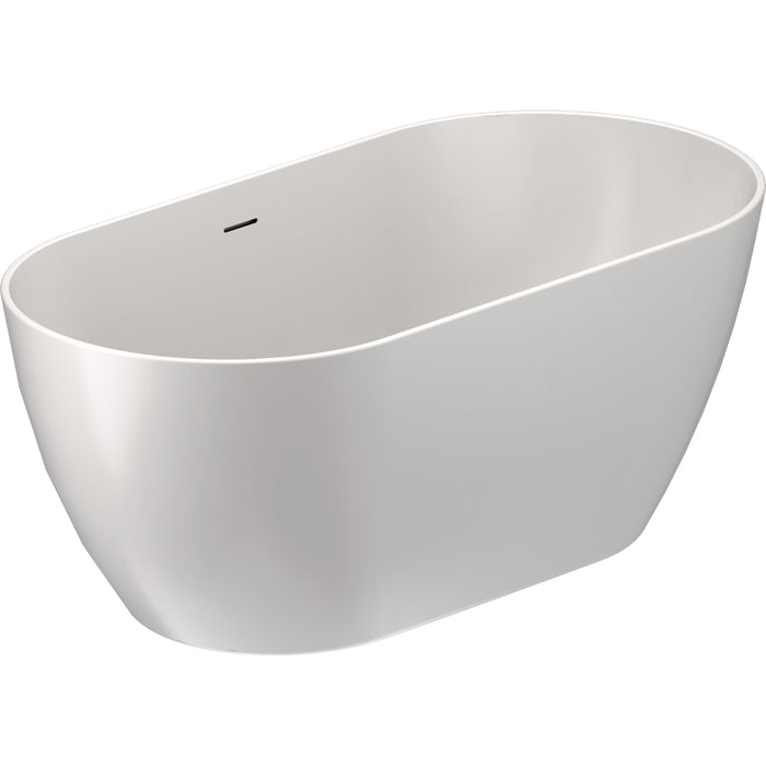 Duravit 700524000000090 No.1 58 1/4" x 29 1/2" Oval Freestanding Bathtub Acrylic