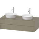 Duravit WT4988BH2H2 White Tulip Wall-Mounted Vanity Unit Stone Gray
