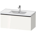 Duravit DE42560BD220000 D-Neo Wall-Mount Vanity Unit White High Gloss