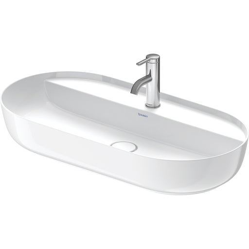 Duravit 0380800000 Luv 31 1/2" Oval Vessel Bathroom Sink