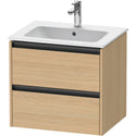 Duravit K25262030300000 Ketho.2 Wall Mount Vanity Cabinet