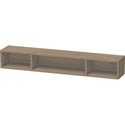 Duravit LC120003535 L-Cube Wall Shelf with Three Compartments Oak Terra