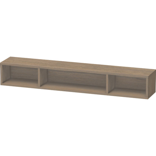 Duravit LC120003535 L-Cube Wall Shelf with Three Compartments Oak Terra