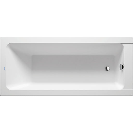Duravit 700100000000090 D-Code Drop-in Bathtub with Reversible Drain
