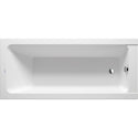 Duravit 700100000000092 D-Code Drop-in Bathtub with Reversible Drain