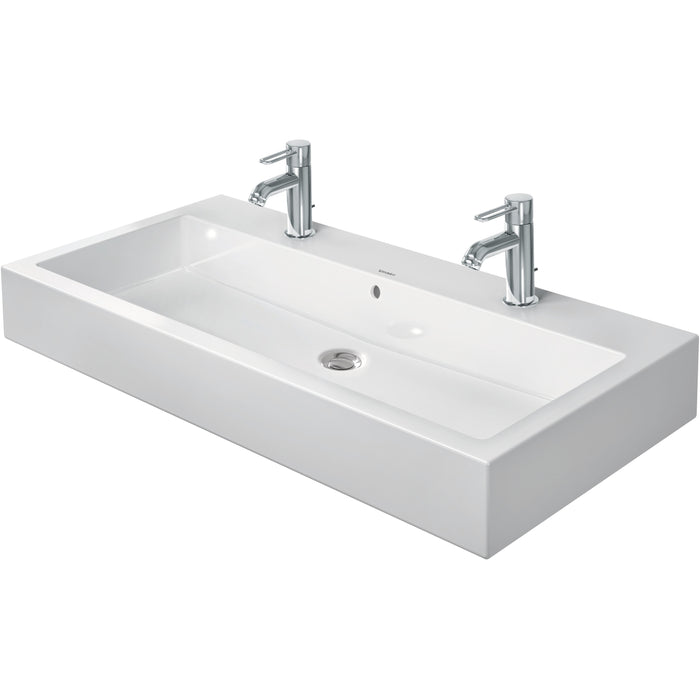 Duravit 04541000261 Vero Wall-Mount Bathroom Sink with WonderGliss