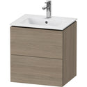 Duravit LC621803535 L-Cube Wall-Mount Vanity Unit Oak Terra