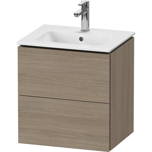 Duravit LC621803535 L-Cube Wall-Mount Vanity Unit Oak Terra