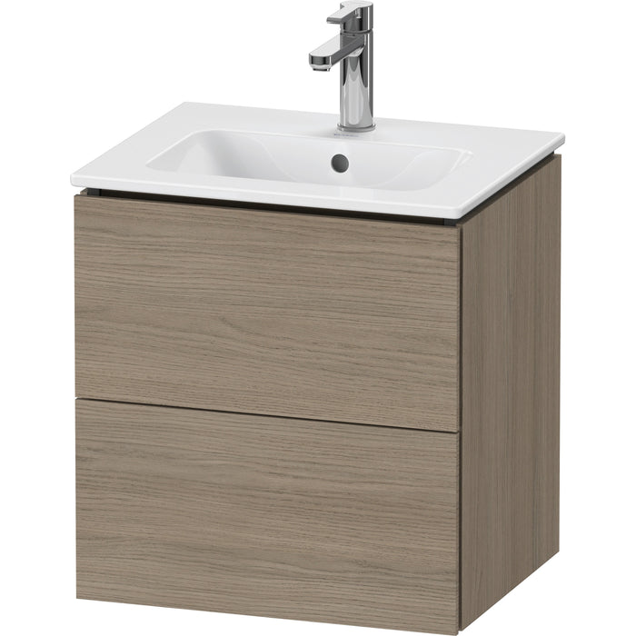 Duravit LC621803535 L-Cube Wall-Mount Vanity Unit Oak Terra