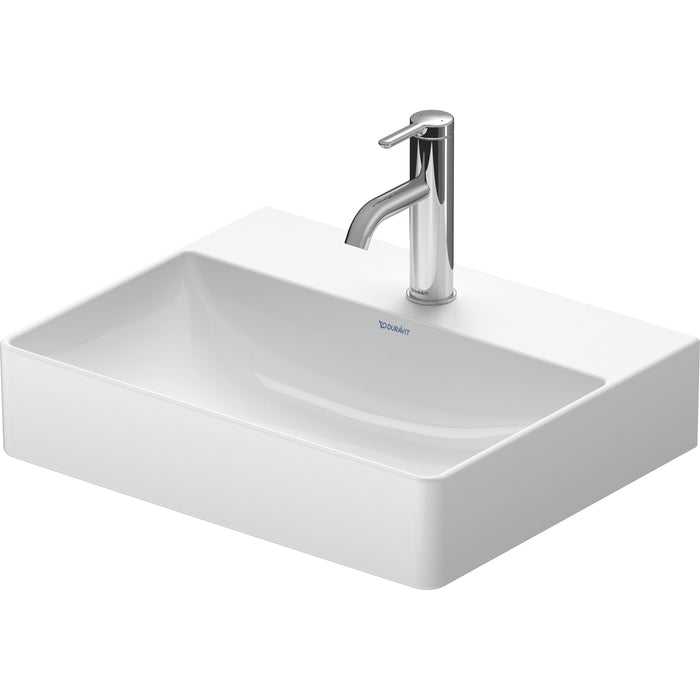 Duravit 2356500041 DuraSquare 19 5/8" Wall Mounted Bathroom Sink