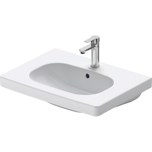 Duravit 03426500302 D-Code Vanity Bathroom Sink White
