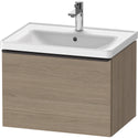Duravit DE42540BD350000 D-Neo Wall-Mount Vanity Unit Oak Terra