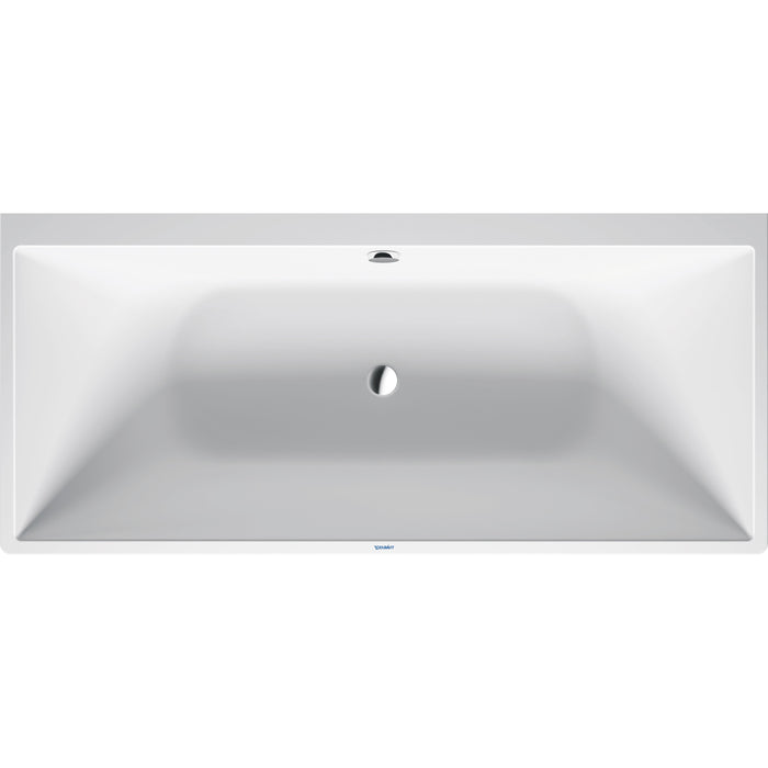 Duravit 700429000000090 DuraSquare Back-to-Wall Bathtub White
