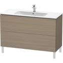 Duravit LC662803535 L-Cube Floorstanding Vanity Unit White