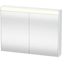 Duravit BR7102018186000 Brioso Mirror Cabinet with Lighting White