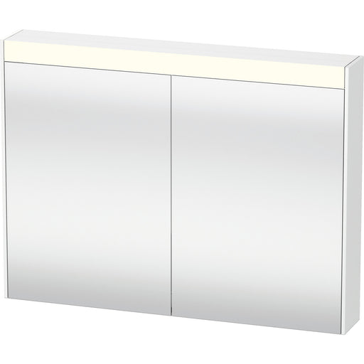 Duravit BR7102018186000 Brioso Mirror Cabinet with Lighting White