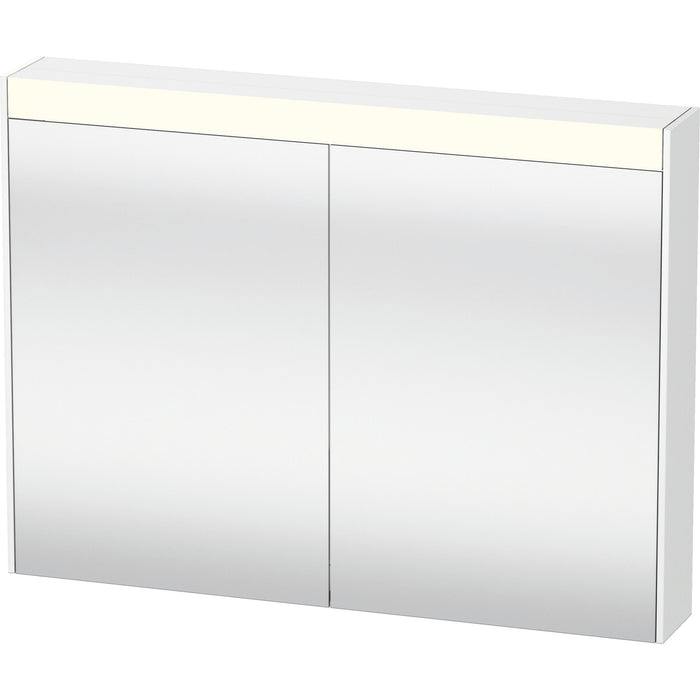 Duravit BR7102018186000 Brioso Mirror Cabinet with Lighting White