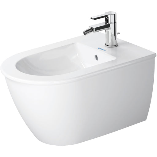 Duravit 22491500001 Darling New Wall-Mounted Bidet White with WonderGliss