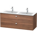 Duravit BR410501079 Brioso Wall-Mount Vanity Unit Walnut