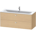 Duravit BR410401030 Brioso Wall-Mount Vanity Unit Natural Oak