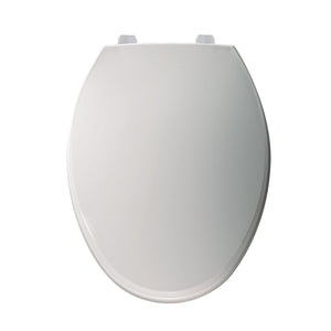 Bemis Elongated Commercial Toilet Seat and Lid with STA-TITE Commercial Fastening System