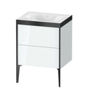 Duravit XV4709NB285P XViu C-Bonded Floorstanding Vanity Kit White