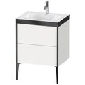 Duravit XV4709OB218P XViu C-Bonded Floorstanding Vanity Kit White