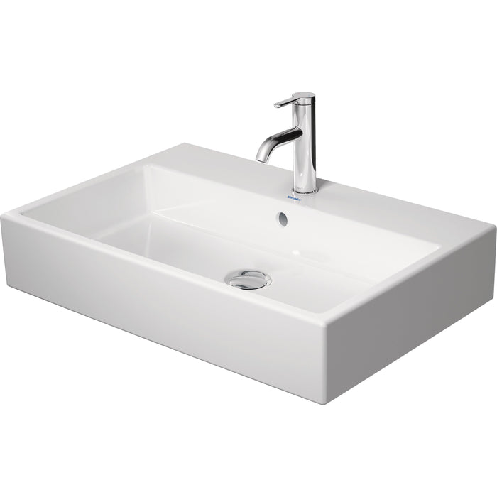 Duravit 2350700060 Vero Wall Mounted Bathroom Sink with Overflow