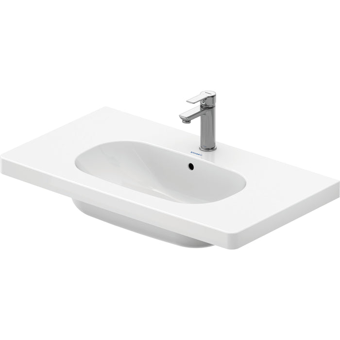 Duravit 03428500002 D-Code 33 1/2" Wall Mounted Bathroom Sink