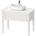Duravit LU956403939 Luv Floorstanding Vanity Unit Nordic White