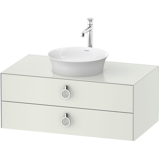 Duravit WT499103636 White Tulip Wall Mount Vanity Cabinet