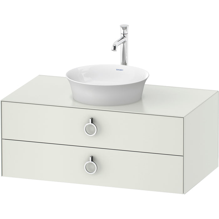 Duravit WT499103636 White Tulip Wall Mount Vanity Cabinet