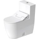 Duravit D4204800 ME by Starck Dual Flush Elongated One Piece Toilet