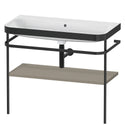 Duravit HP4738N9292 Happy D.2 Plus C-Bonded Vanity Kit Stone Gray