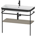 Duravit HP4738O9292 Happy D.2 Plus C-Bonded Vanity Kit Stone Gray