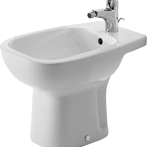 Duravit 22381000002 D-Code Single Hole Horizontal Spray Floorstanding Bidet
