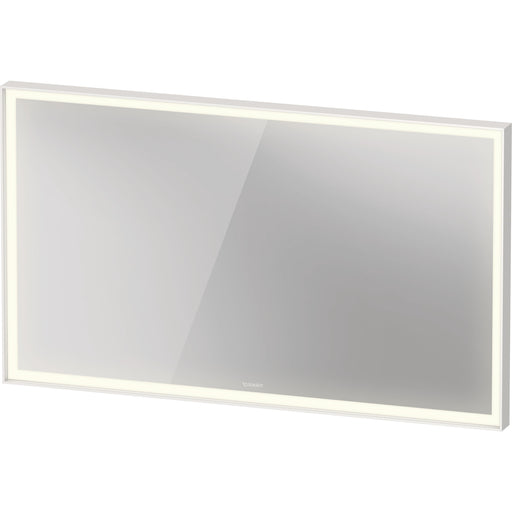 Duravit LC7383000006000 L-Cube Mirror with Lighting White Aluminum