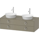 Duravit WT4993BH2H2 White Tulip Wall-Mounted Vanity Unit Stone Gray