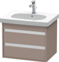Duravit KT665004343 Ketho Wall-Mount Vanity Unit Basalt