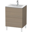 Duravit LC662503535 L-Cube Floorstanding Vanity Unit Oak Terra