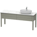 Duravit LU9563R9292 Luv Floorstanding Vanity Unit Stone Gray
