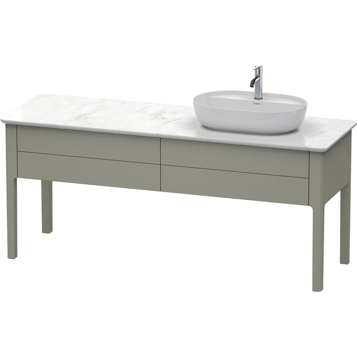 Duravit LU9563R9292 Luv Floorstanding Vanity Unit Stone Gray
