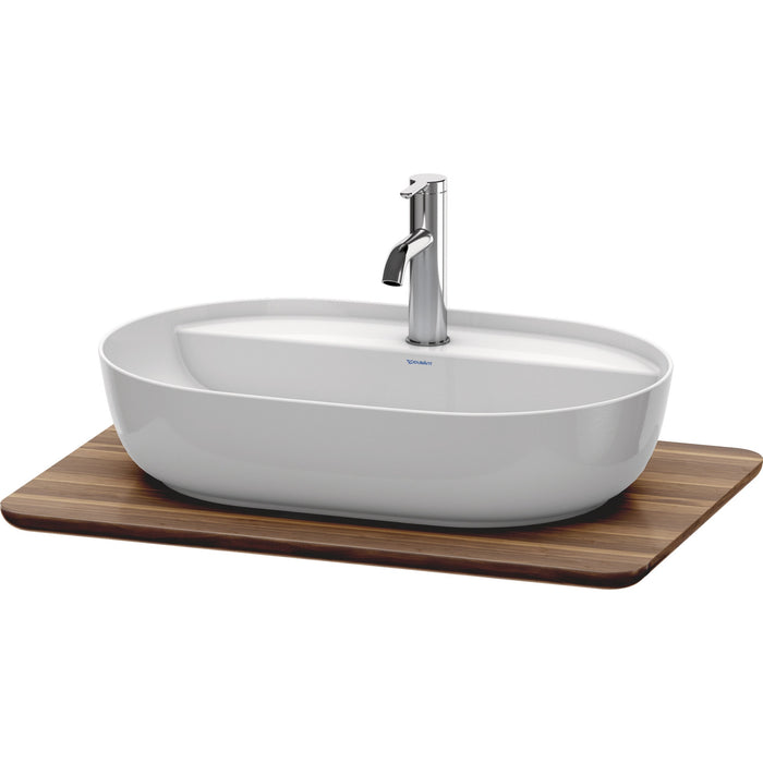 Duravit LU946007777 Luv Console with Sink Cut-Out American Walnut