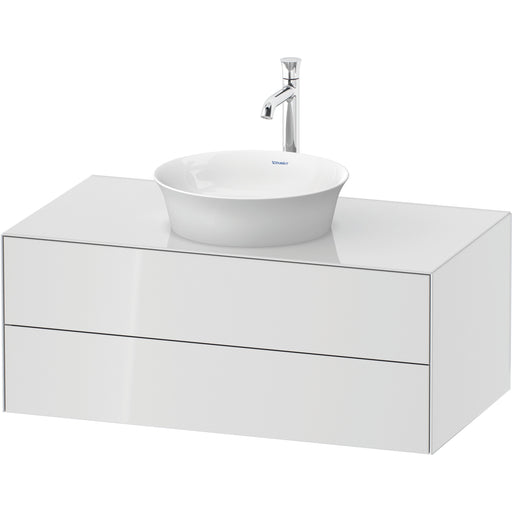 Duravit WT498608585 White Tulip Wall Mount Vanity Cabinet