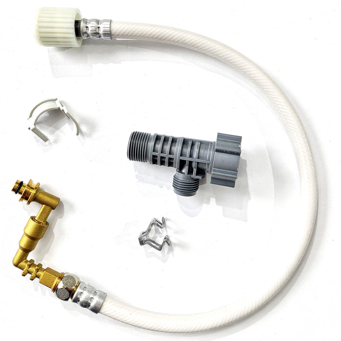 The TOTO THU6051R is a replacement flexible hose assembly specifically designed for TOTO WASHLET+ integrated bidet seat systems.
