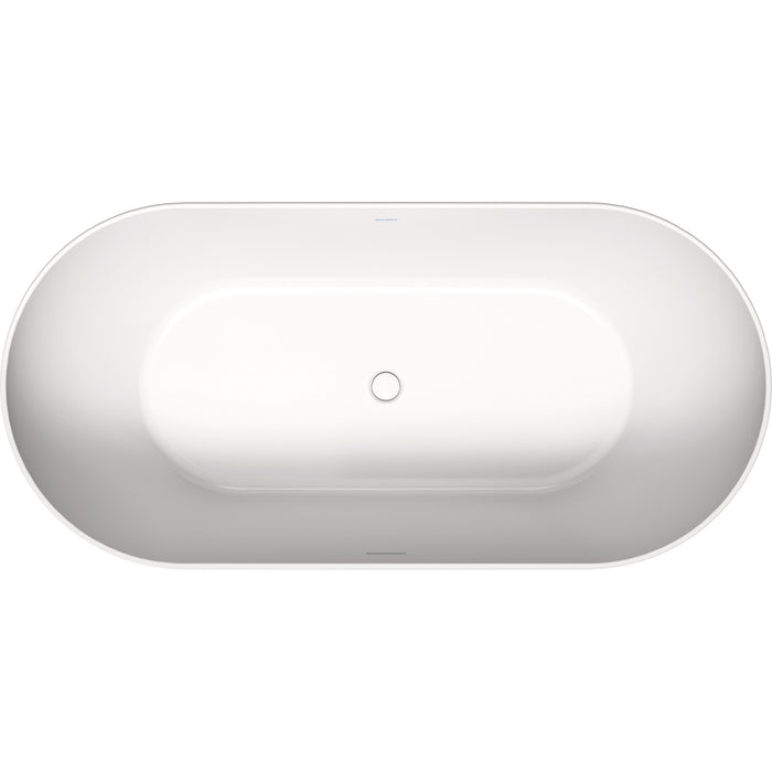 Duravit 700526000000090 No.1 Oval Freestanding Bathtub Acrylic
