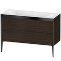 Duravit XV4712NB269P XViu C-Bonded Floorstanding Vanity Kit Walnut Brushed