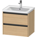 Duravit K25282030300000 Ketho.2 Wall Mount Vanity Cabinet