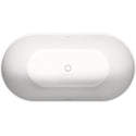 Duravit 700524000000090 No.1 Oval Freestanding Bathtub Acrylic